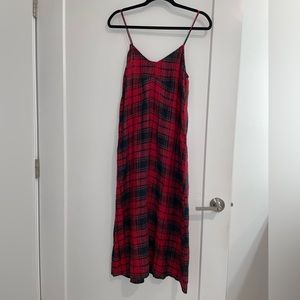 Zara plaid dress size S